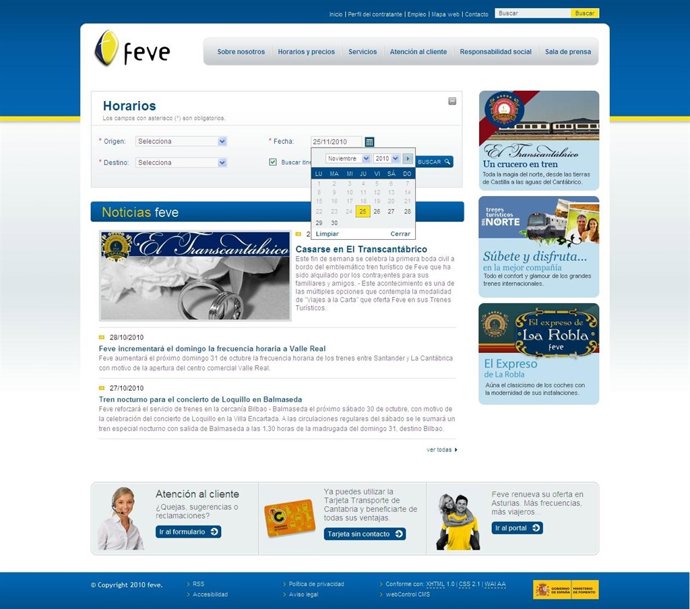 web de Feve