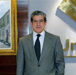 El presidente de Unicaja, Braulio Medel