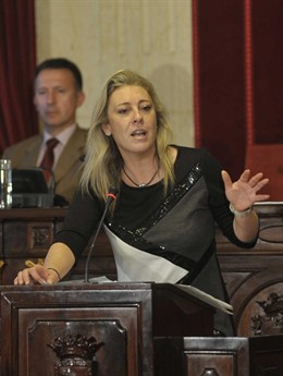La portavoz del PP en el Ayuntamiento de Málaga, Carolina España 
