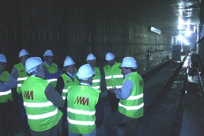 Visita al Metro de Málaga