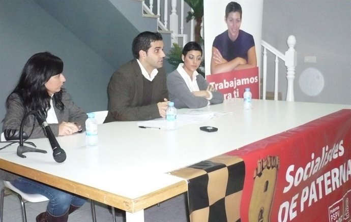 Un momento de la rueda de prensa