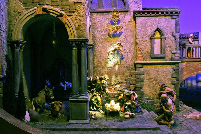 Belén de la Fundación Unicaja en la Catedral de Málaga