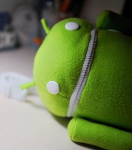 Mascota representativa de Android.