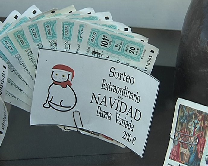 Gastamos entre 60 y 80 euros en lotería de Navidad