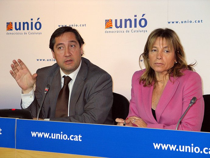 Josep Maria Pelegrí i Joana Ortega.