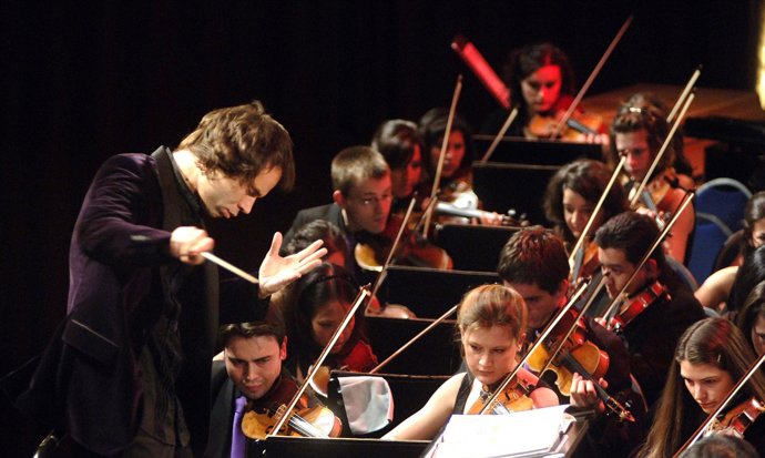 Vicent con la orquesta