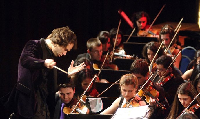 Vicent con la orquesta