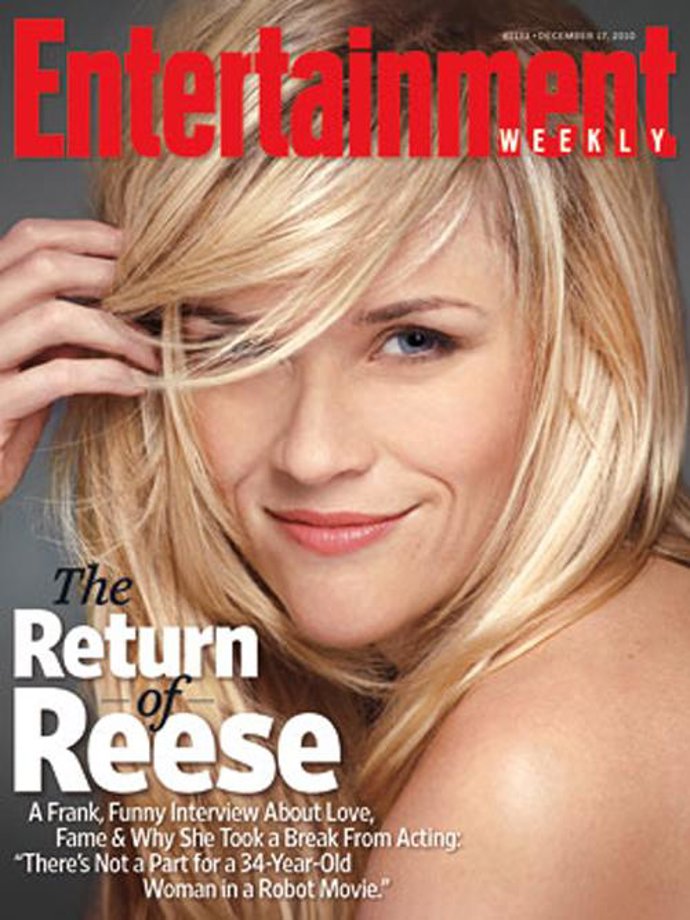 Reese Witherspoon para Entertainmet Weekly