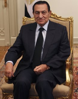 El presidente de Egipto, Hosni Mubarak