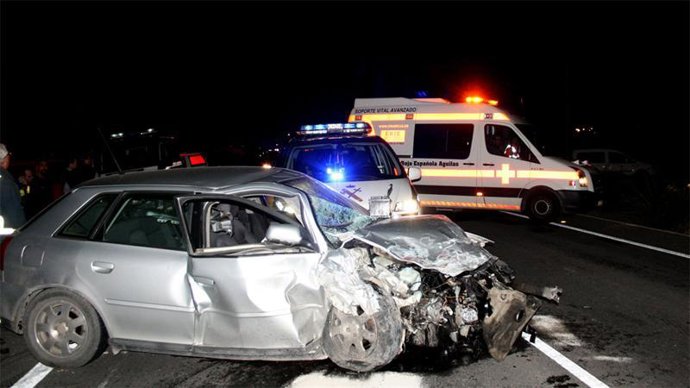 Accidente producido en Águilas
