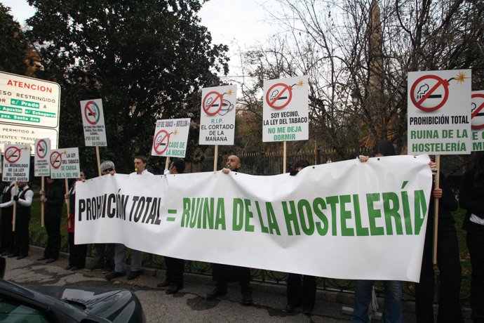 Protesta de hosteleros