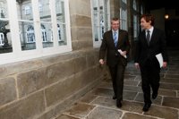 Rueda subraya que Galicia "no pide nada más ni nada menos" que el cumplimiento del Pacto del Obradoiro