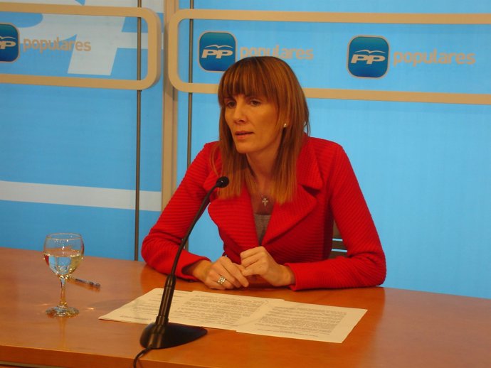La diputada regional del PP Ana Lourdes González