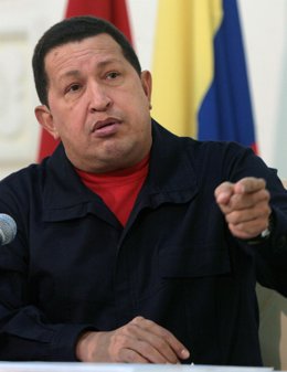 El presidente venezolano, Hugo Chávez.