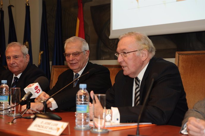 Pedro Canalejo  Marcos (Vicepresidente Primero Tecniberia), Josep Borrell, José 