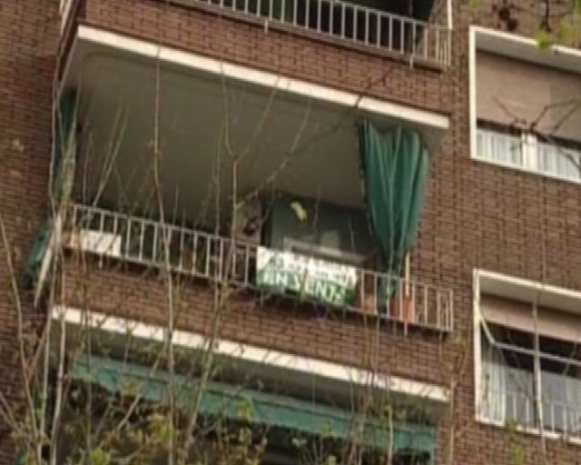 Balcón de una vivienda en venta