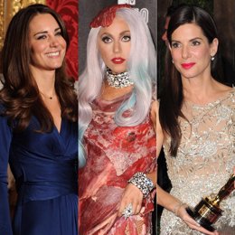 Kate Middleton, Lady Gaga y Sandra Bullock