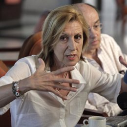 líder de Unión, Progreso y Democracia (UPyD), Rosa Díez, 