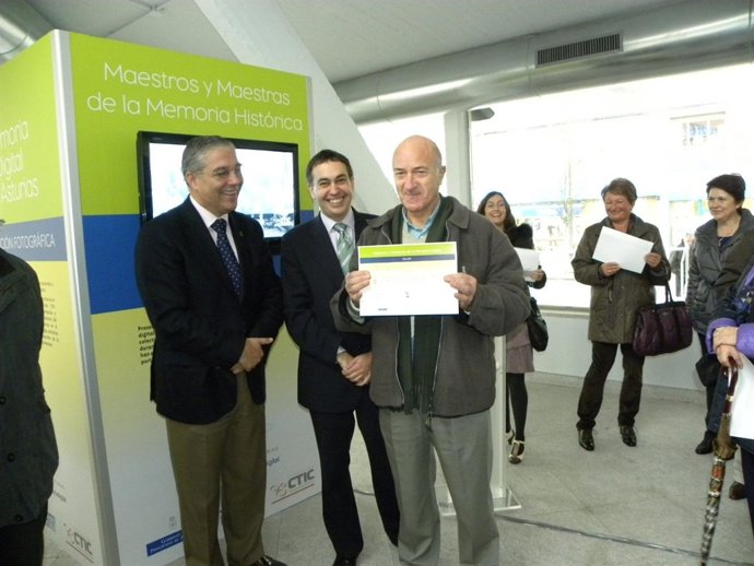 Inauguración de la exposición 'Memoria Digital de Asturias'