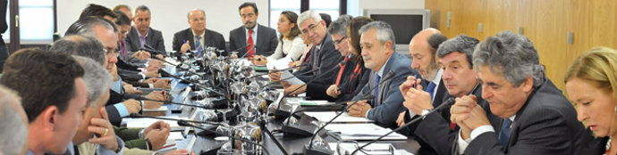 Reunión entre Gobierno, Junta y ayuntamientos