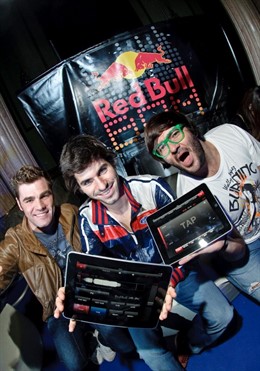 Jaime Alguersuari, Fonsi Nieto y Wally López