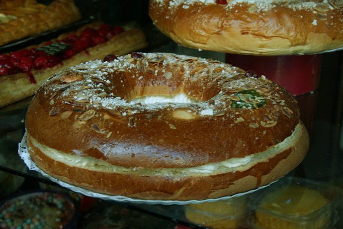 Roscón de reyes, navidad