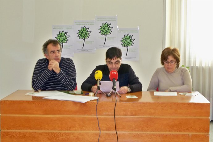 Rueda de prensa de Gesto por la Paz