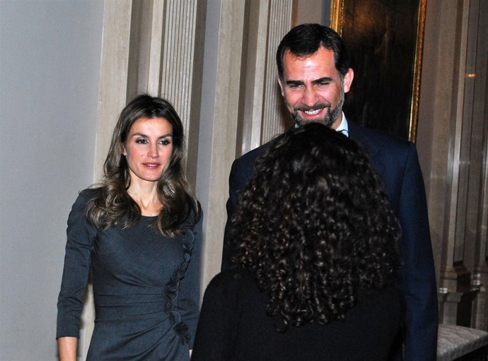 Doña Letizia y Don Felipe de Borbón, Príncipes de Asturias