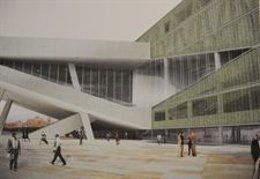 Imagen del futuro Centro de Congresos de Córdoba