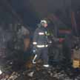 Actuación de los Bomberos en el incendio