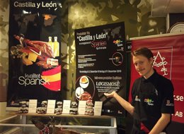 Exposición de alimentos de Castilla y León en Copenhague