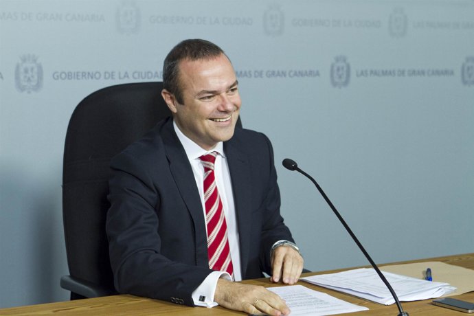 El concejal de Empleo de Las Palmas de Gran Canaria, Augusto Hidalgo.