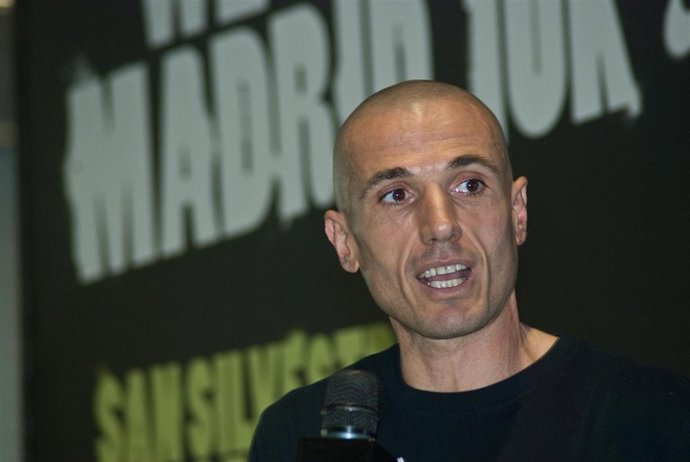 chema martinez, presentacion san silvestre 2010