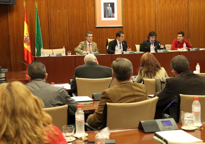 Imagen de la Comisión de Hacienda, hoy