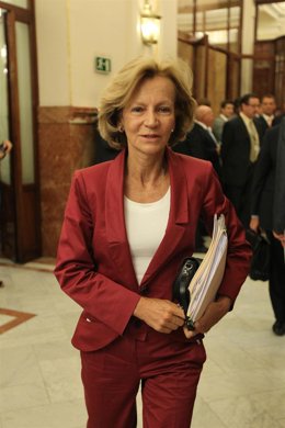 vicepresidenta segunda del Gobierno y ministra de Economía y Hacienda, Elena Sal