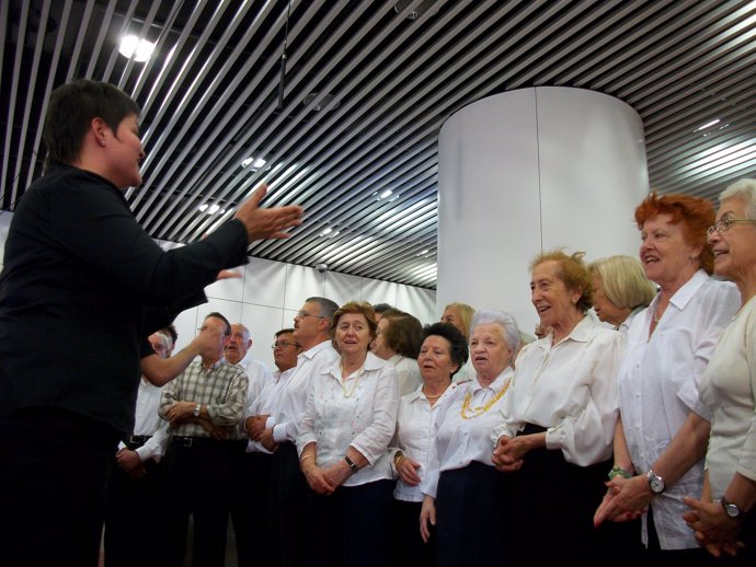 Coro del documental 'Les Veus de la Memòria'.