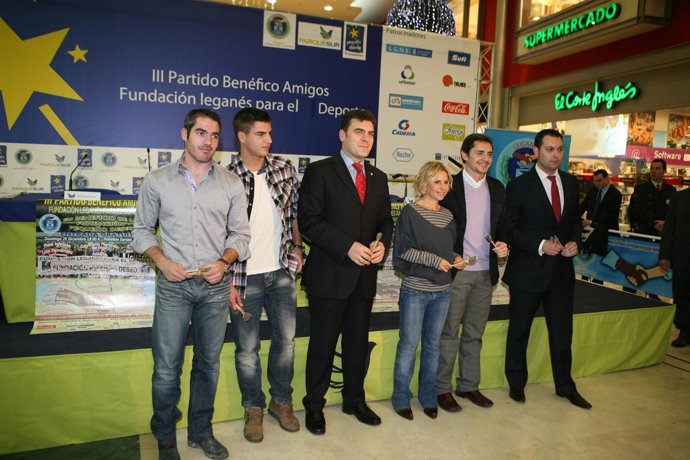 Caras conocidas se suman a la solidaridad en Parquesur