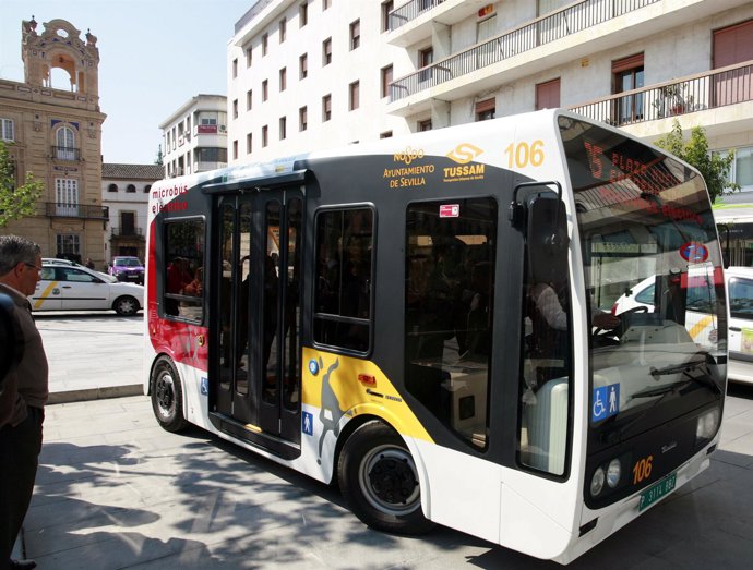 microbus eléctrico