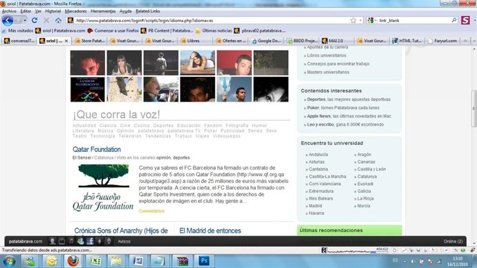 Una imagen del 'Que corra la voz'