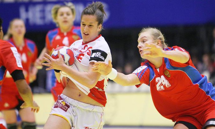 España vence a Rusia