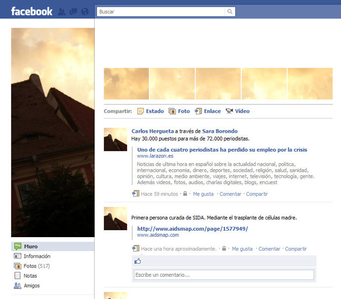 Personaliza tu perfil de Facebook