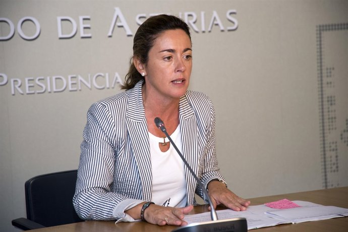 La Consejera de Administraciones públicas y portavoz del Gobierno del Principado
