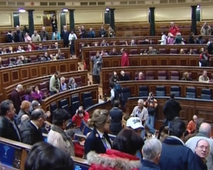 Jornada de puertas abiertas en el Congreso
