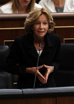 ministra de Economía y Hacienda, Elena Salgado