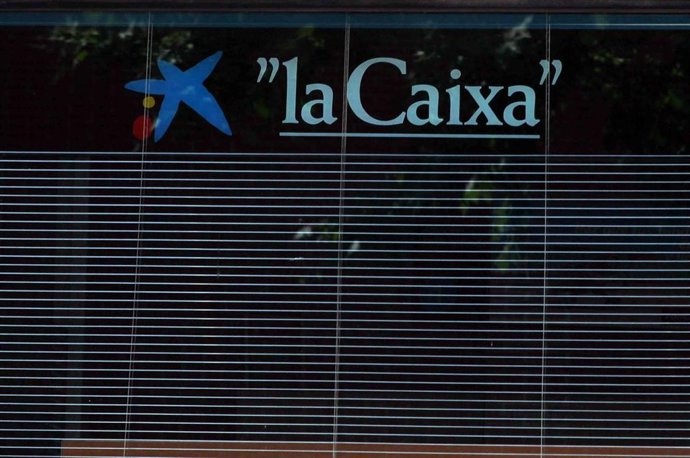Una sucursal de La Caixa