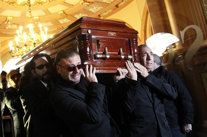 Féretro de Enrique Morente