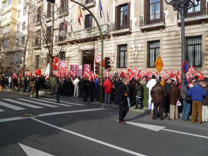 Concentración Delegación