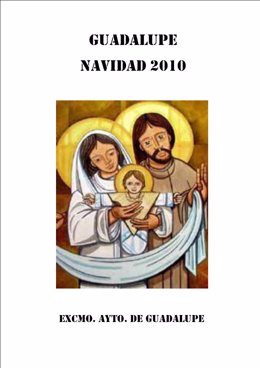Cartel del programa de actividades navideñas en Guadalupe