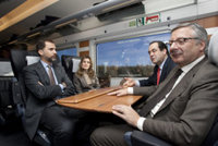 Economía/AVE.- El Príncipe destaca el AVE Madrid-Cuenca-Albacete como un "nuevo hito" en la modernización de España