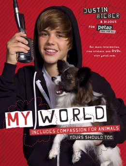 Justin Bieber, nueva imagen de PETA